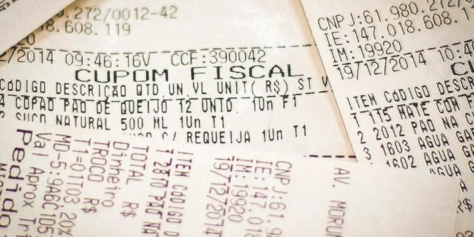 CPF na nota (Reprodução/Internet)