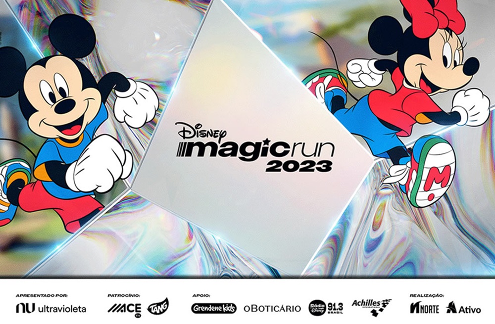 Disney Magic Run 2023 terá patrocínio master do Nubank que oferecerá vantagens e descontos (Foto: Reprodução/ Divulgação)