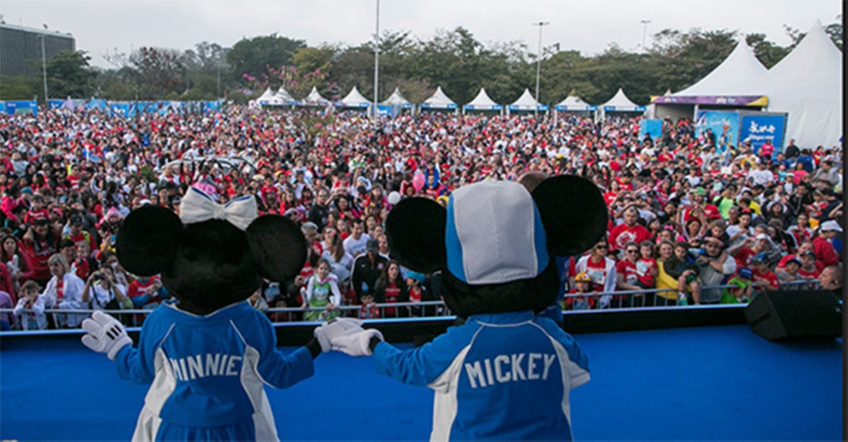 Disney Magic Run no Parque do Ibirapuera fecha parceria com banco digital (Foto: Reprodução/ Divulgação/ Disney)