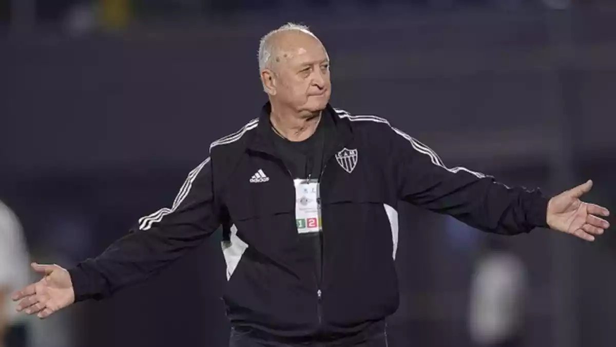 Felipão, técnico do Atlético-MG (Foto: Reprodução/ Iconsport)