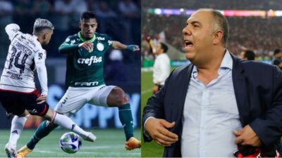 Imagem do post “Não tem chororô nem mimimi aqui”; alfineta Braz ao expor lance do Palmeiras e cobrança à CBF