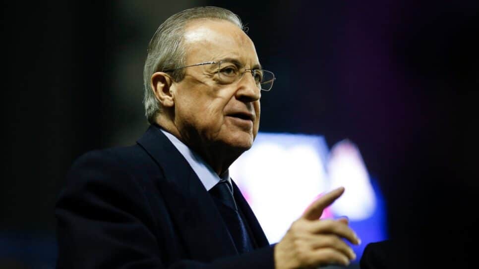 Florentino Pérez, presidente do Real Madrid