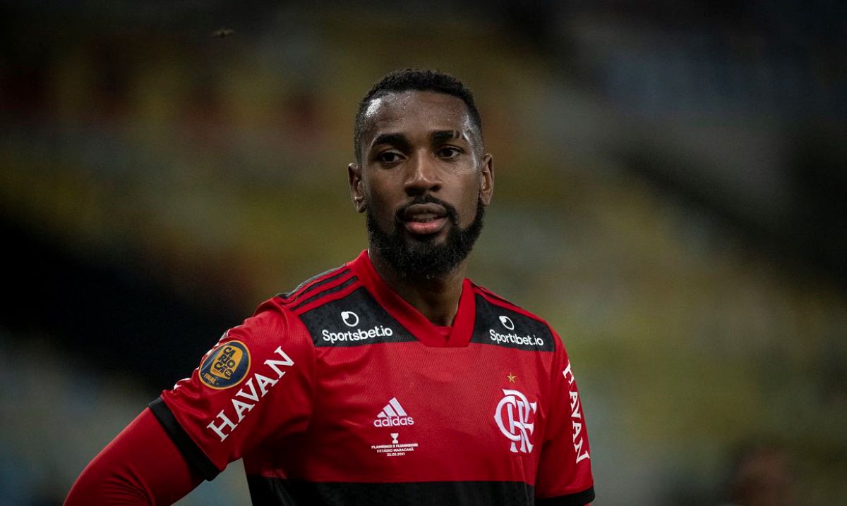 O jogador Gerson, do Flamengo (Foto: Repridução/ Alexandre Vidal/Flamengo)