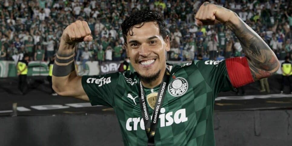Gustavo Gómez pega diretoria de surpresa e expõe decisão sobre saída do Palmeiras (Foto: Reprodução/ SE Palmeiras)