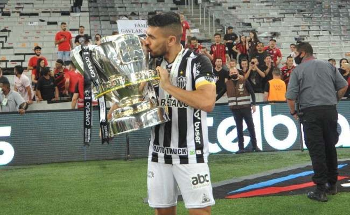 Júnior Alonso venceu Copa do Brasil e 3 vezes Campeão estadual pelo Atlético-MG (Foto: Reprodução/ Ramon Lisboa/ Atlético Mineiro)