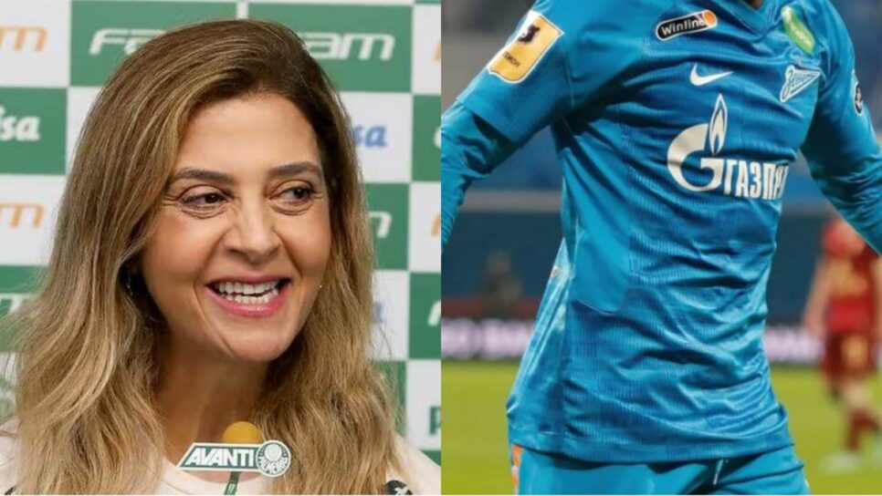 Abel Ferreira Palmeiras Leila Pereira e jogador que Flamengo desistiu (Fotos: Reprodução/ Getty Images/ Fabio Menotti/ SE Palmeiras/ Montagem)