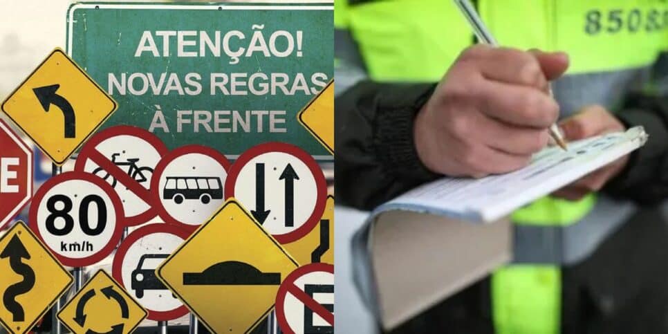 Novas leis de trânsito provocam multas (Foto: Reprodução / Internet)