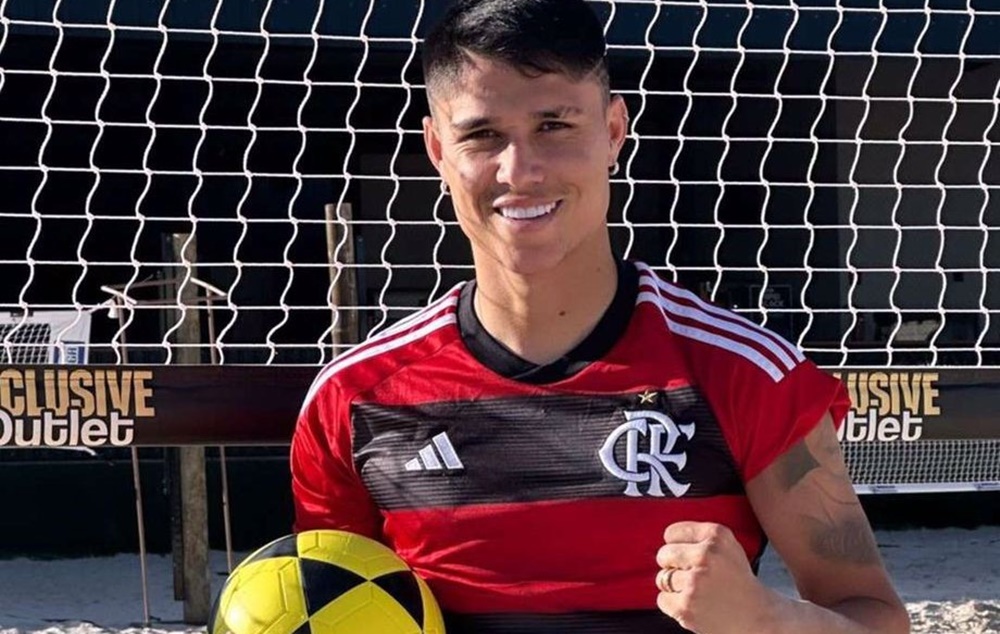 Luiz Araújo é do Flamengo (Foto: Reprodução/ Instagram)