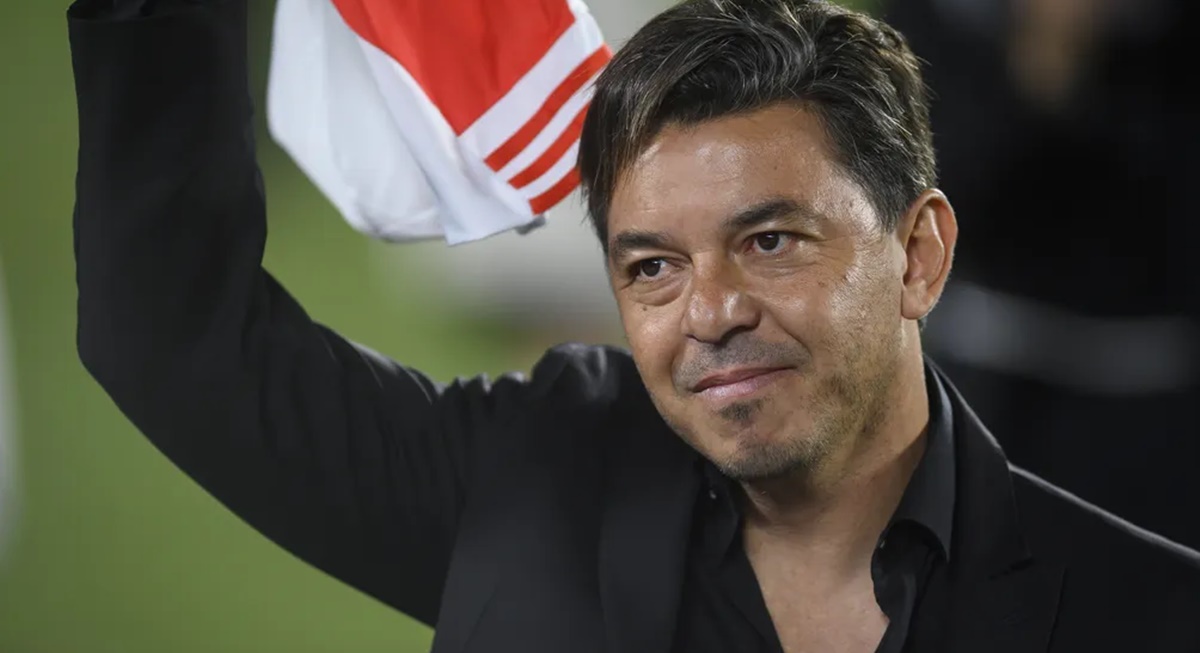 O ex-técnico do River Plate, Marcelo Gallardo, foi cogitado caso Sampaoli deixasse o CRF (Foto: Reprodução/ Getty Images)