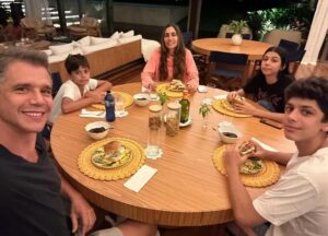 Márcio Garcia mostra cozinha da sua mansão (Foto: Reprodução / Instagram) 