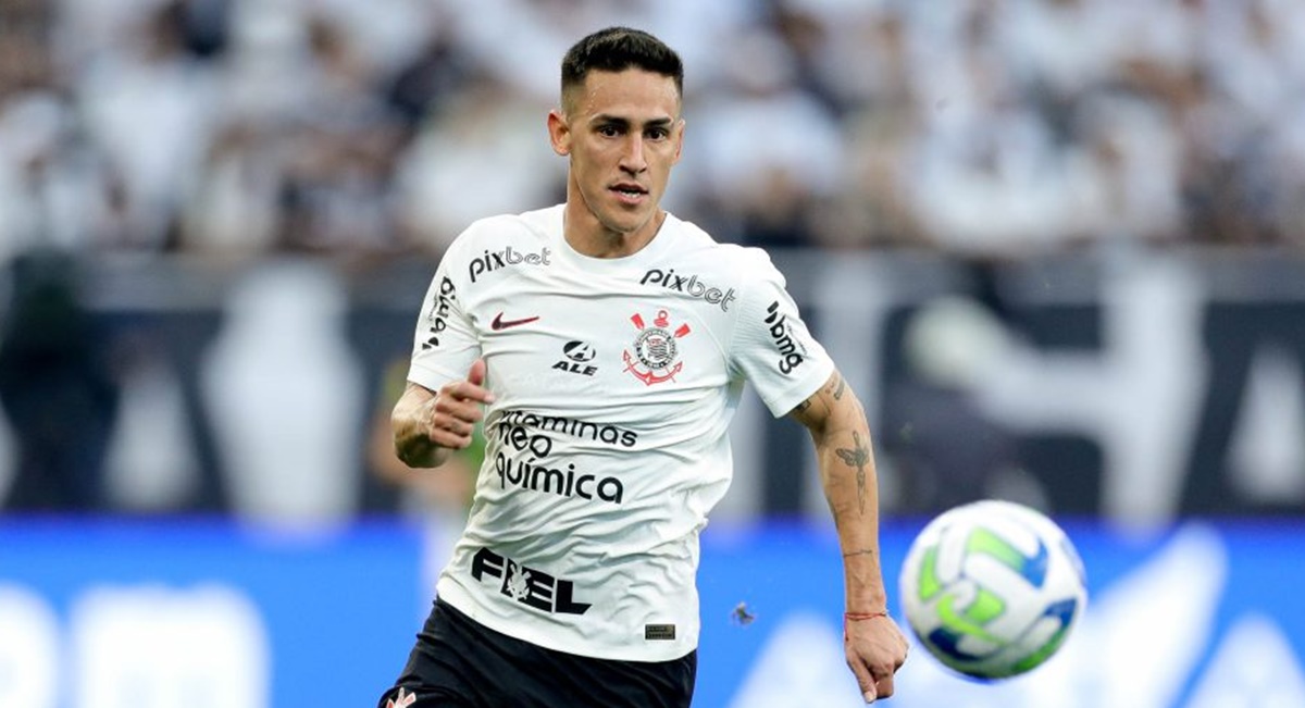 O jogador Matías Rojas chegou há poucos dias no Corinthians (Foto: Reprodução/ Rodrigo Coca/ Ag. Corinthians)