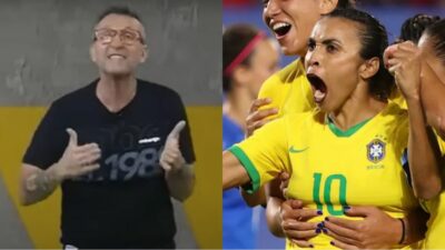 Imagem do post Neto fala umas verdades e dá esculacho na Seleção Feminina e CBF: “Falta de consideração”