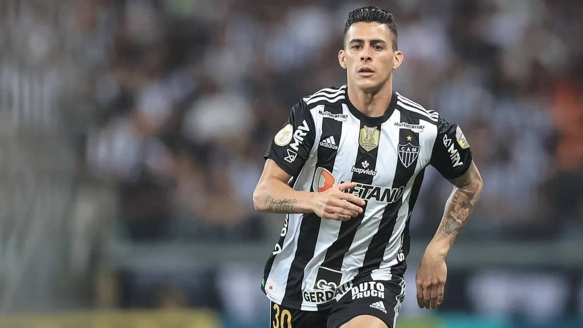 Cristián Pavon, jogador do Atlético Mineiro (Foto: Reprodução/ Pedro Souza)