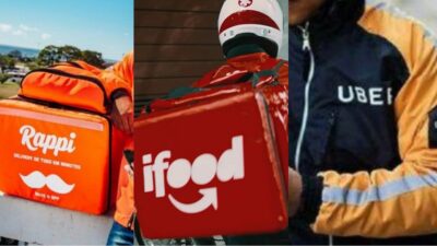 Imagem do post Apuração detalha quanto ENTREGADORES de apps como Rappi, iFood e Uber GANHAM em 24 horas; confira