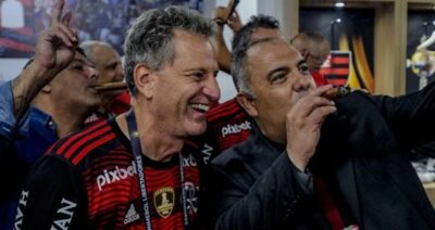 Imagem do post Landim e Braz estão animados: Flamengo assina grande parceria com marca e dá vantagem aos Rubro-Negros