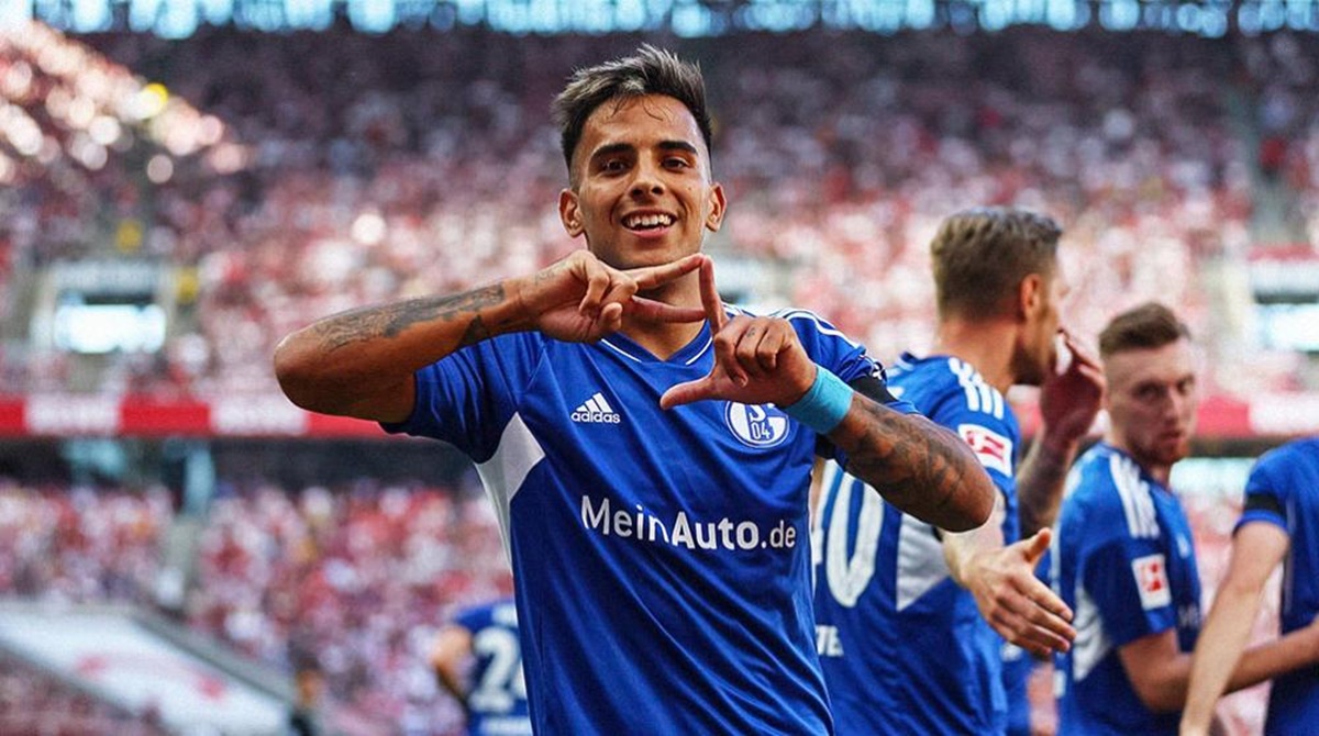 Rodrigo Zalazar do Schalke 04 foi oferecido ao Grêmio (Foto: Reprodução/ Divulgação)