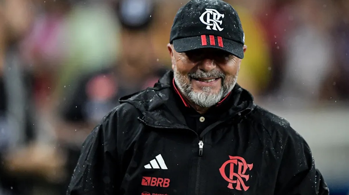 Jorge Sampaoli faz pedido no Flamengo (Foto: Reprodução/ CRF)