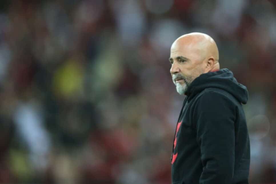Sampaoli treina o Flamengo