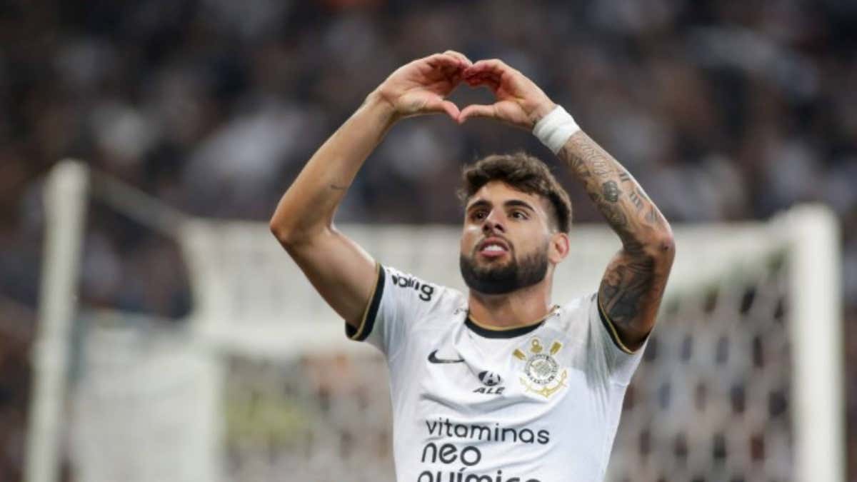 Yuri Alberto não sair do Timão em 2024 por causa de convicções de Mano Menezes (Foto: Reprodução/ Rodrigo Coca/ Agência Corinthians)