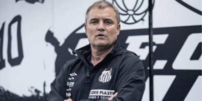 Diego Aguirre, técnico do Santos, toma decisão após mais uma derrota (Imagem Reprodução Internet)