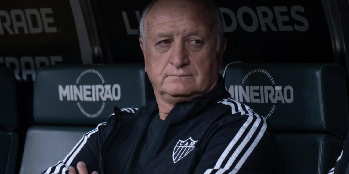 Felipão, técnico do Altético-MG (Imagem Reprodução Internet)