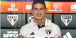 James Rodríguez, jogador do São Paulo (Imagem Reprodução Internet)