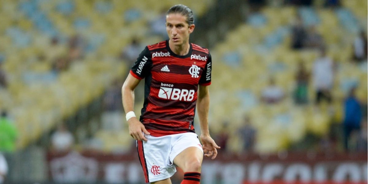 Felipe Luís, jogador do Flamengo (Imagem Reprodução Internet)