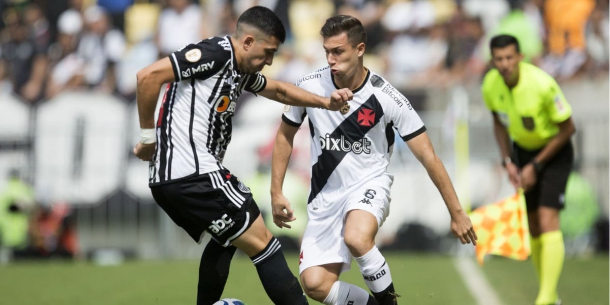 Jogo de Vasco e Atlético MG no Maracanã (Imagem Reprodução Internet)