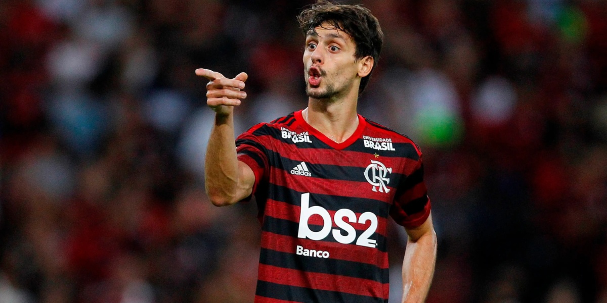 Rodrigo Caio, ex-zagueiro do Flamengo (Foto: Reprodução/ CRF/ Internet)