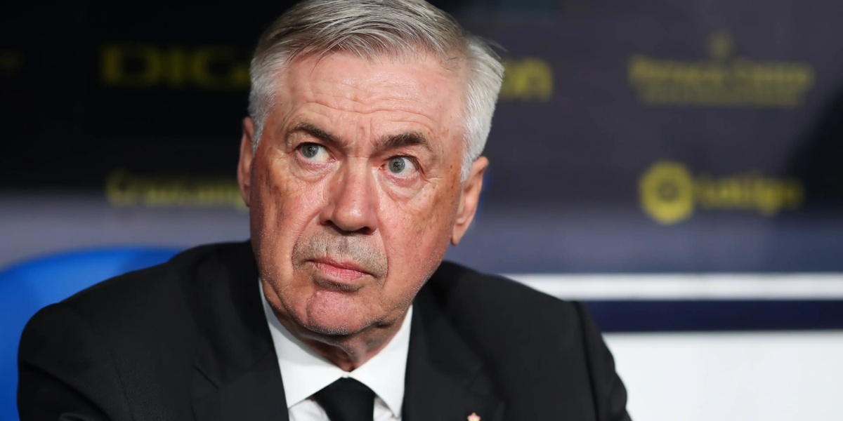 Carlo Ancelotti, técnico do Real Madrid (Imagem Reprodução Internet)