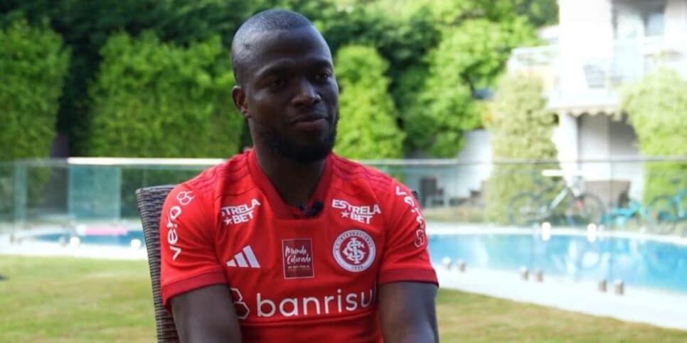 Enner Valência, jogador do Internacional que teve sua saída confirmada (Imagem Reprodução Internet)