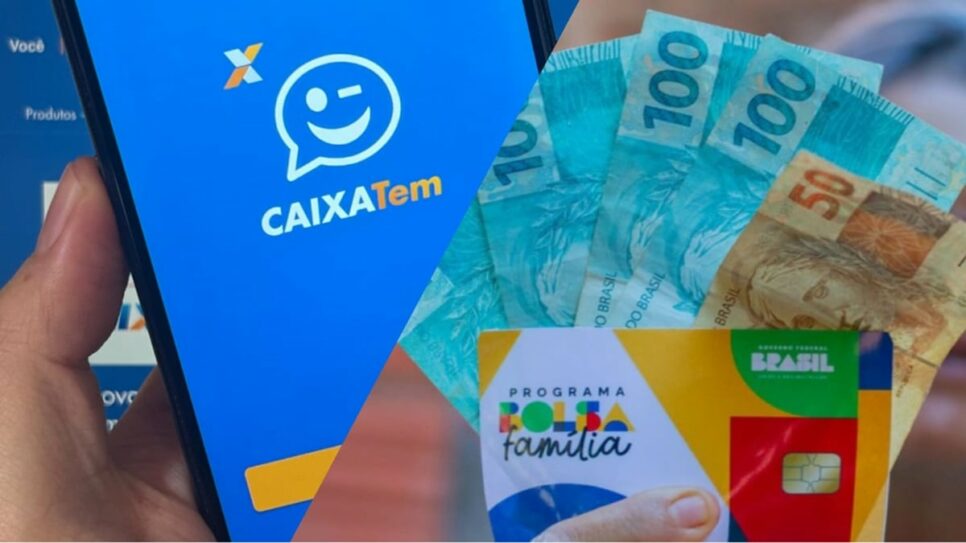 Caixa Tem choca brasileiros com altos valores depositados pelo Bolsa Família (Fotos: Reprodução/ Internet/ Montagem)