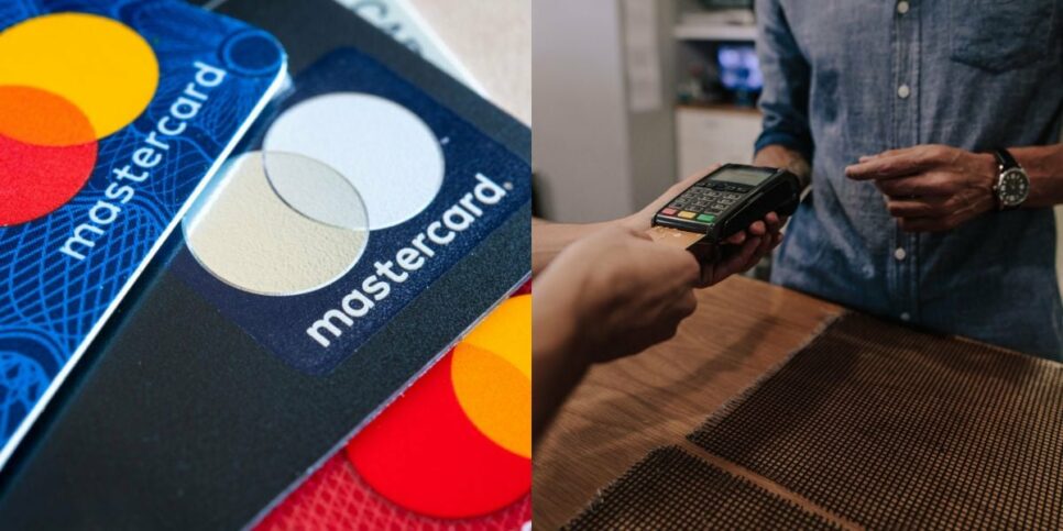 Cliente usando cartão de crédito Mastercard (Foto: Reprodução / Internet)