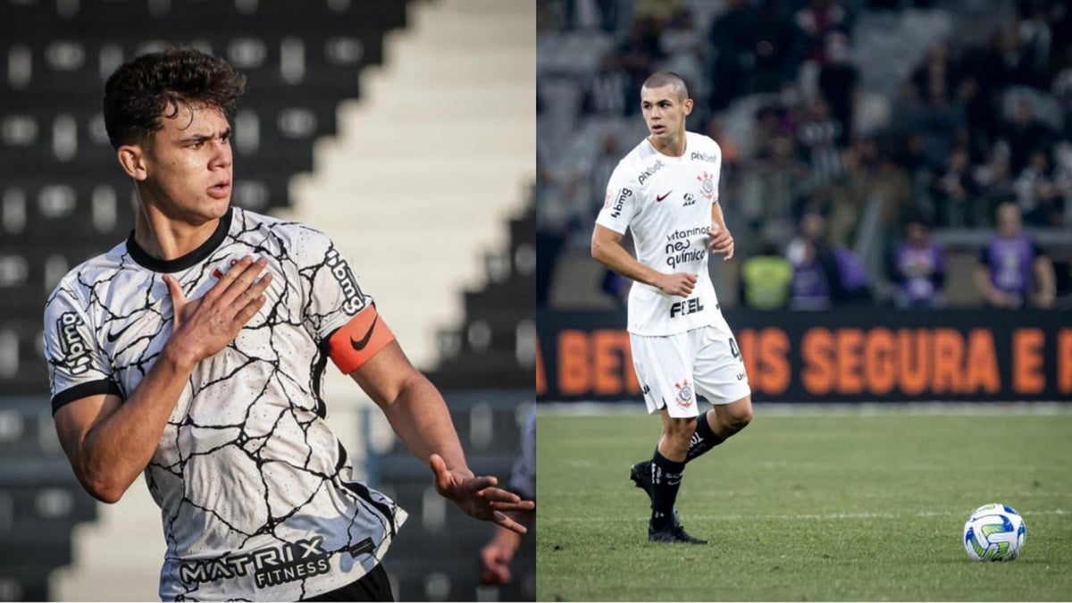 Moscardo joga pelo Corinthians desde 2017, se torna alvo no mercado europeu e Duílio estende contrado (Foto: Reprodução/ Instagram/ Montagem)