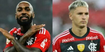 Imagem do post Bomba! Gerson e Varela trocam socos no vestiário do Flamengo e lateral fratura o nariz após confusão