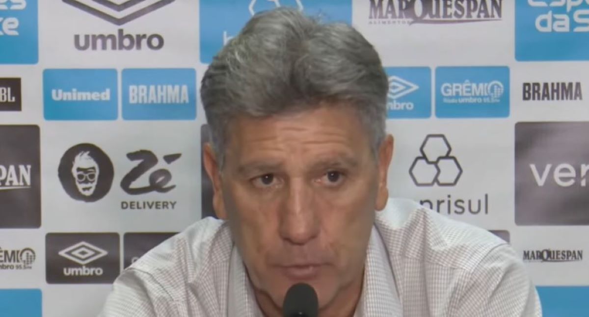 Renato Gaúcho é o técnico do Grêmio