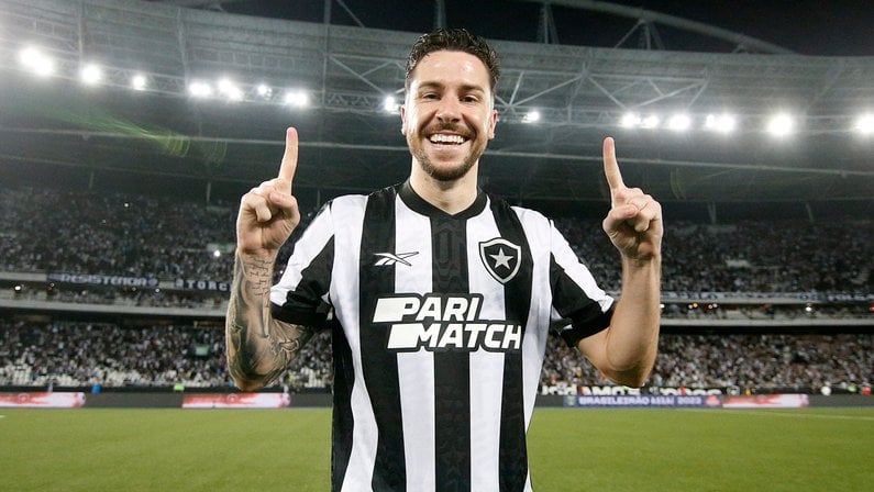Botafogo: Jogador Gustavo Sauer (Foto: Reprodução)