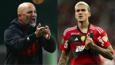 Imagem do post PAZ SELADA? Jorge Sampaoli toma esta ATITUDE com Pedro nos bastidores do Flamengo e DESFECHO vem à público