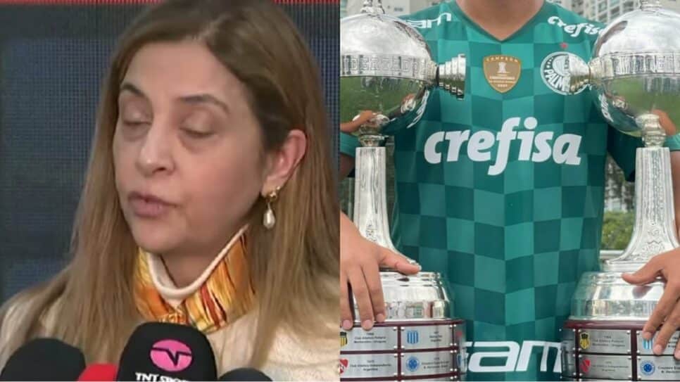 Leila Pereira perde chance de repatriar ex-titular campeão do Palmeiras (Fotos: Reprodução/ Instagram/ SEP/ Montagem)