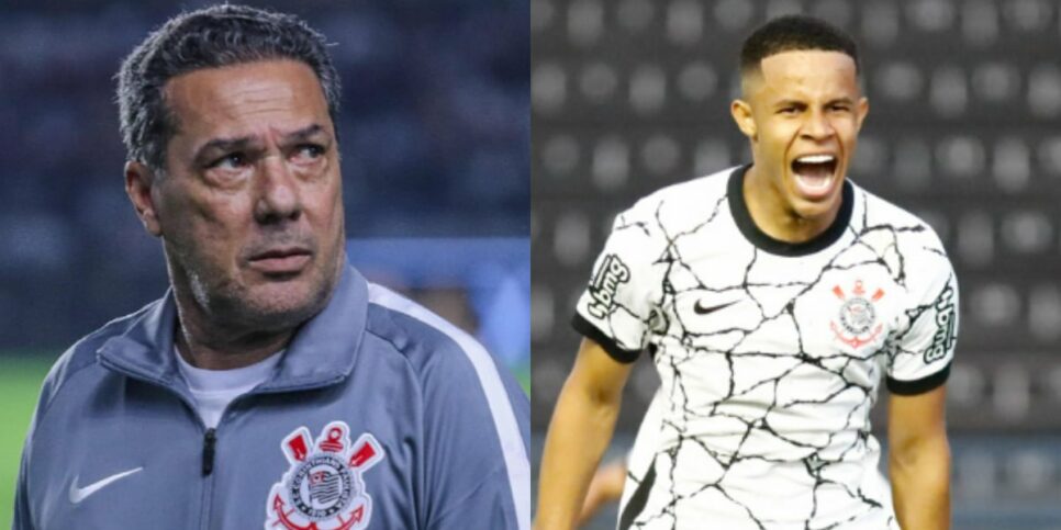 Luxemburgo toma decisão sobre situação de Pedro no Corinthians (Foto: Montagem HoraDoBenefício)