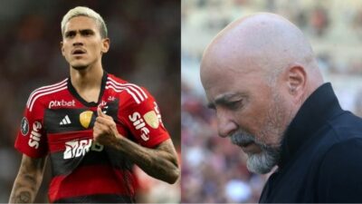 Imagem do post Clima está feio, isso ocorreu de manhã no Ninho: Encontro de Pedro e Sampaoli no Flamengo preocupa torcida