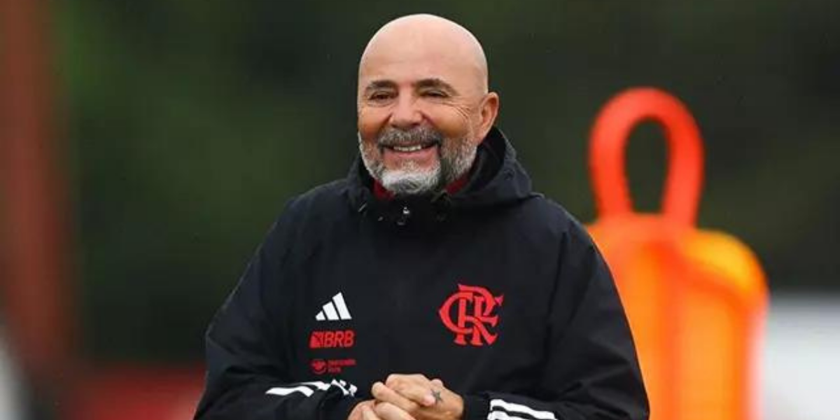 Sampaoli comemora: Flamengo recebe ótima notícia horas antes da Libertadores (Reprodução/Internet)