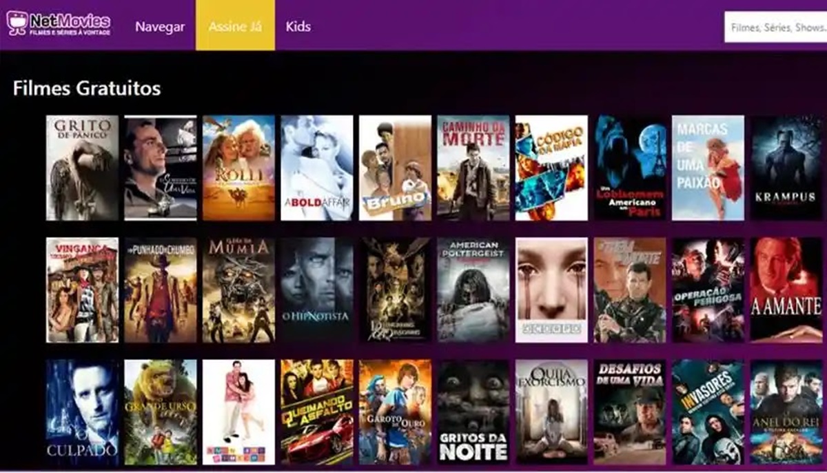 Plataforma de streaming rival da Netflix oferece filmes grátis (Foto: Reprodução/ Internet)