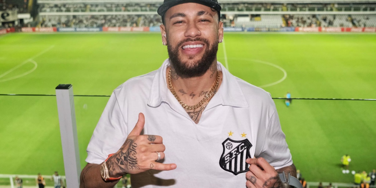 Neymar deixa torcida sonhando com retorno ao Santos (Imagem Reprodução Internet)