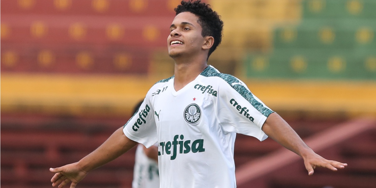 Gabriel Silva, jogador da base do Palmeiras vendido para o Santa Clara, de Portugal (Imagem Reprodução Internet)