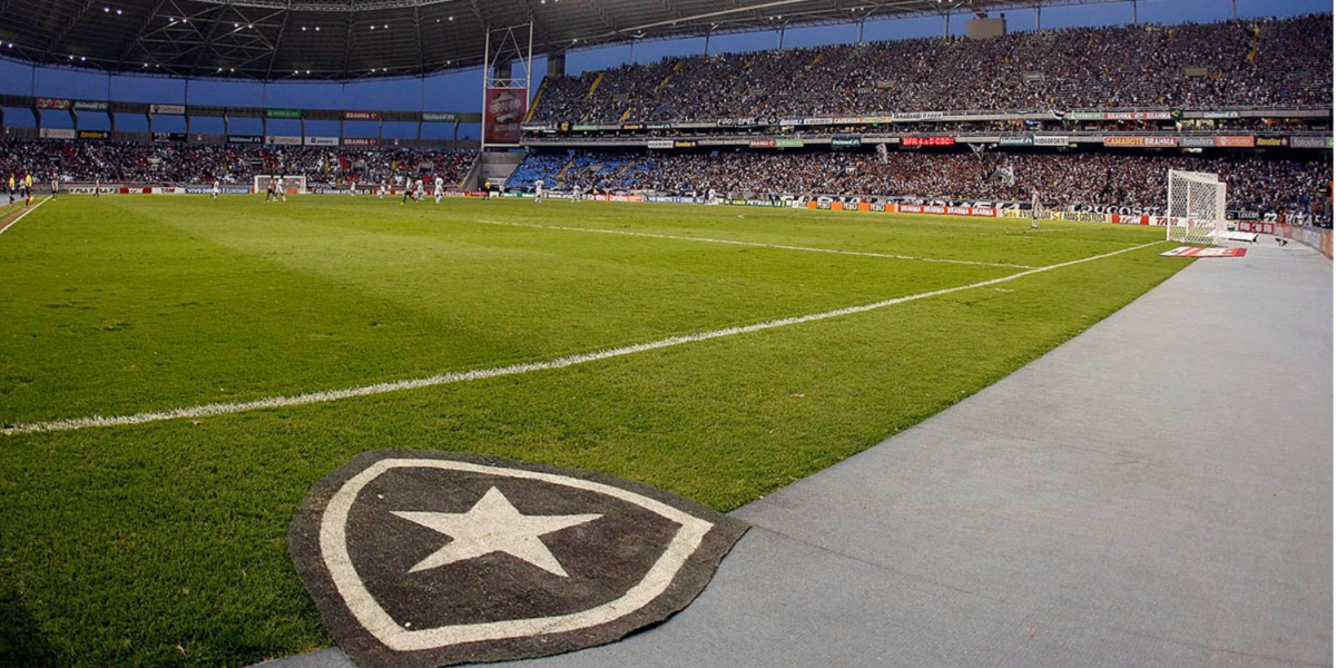 Estádio Nilton Santos, do clube Botafogo (Imagem Reprodução Internet)