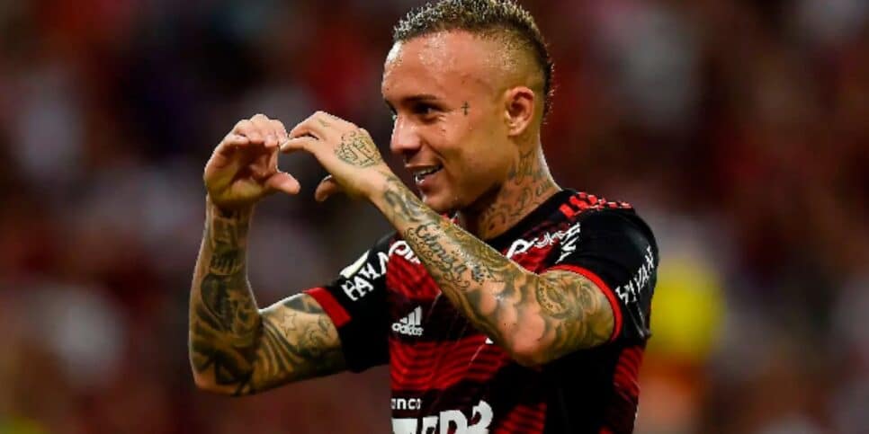 Suárez Grêmio Everton Cebolinha, jogador do Flamengo (Imagem Reprodução Internet)
