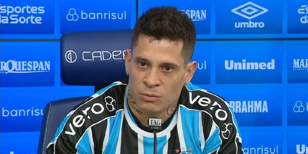 Juan Iturbe, jogador de futebol do Grêmio (Imagem Reprodução Internet)