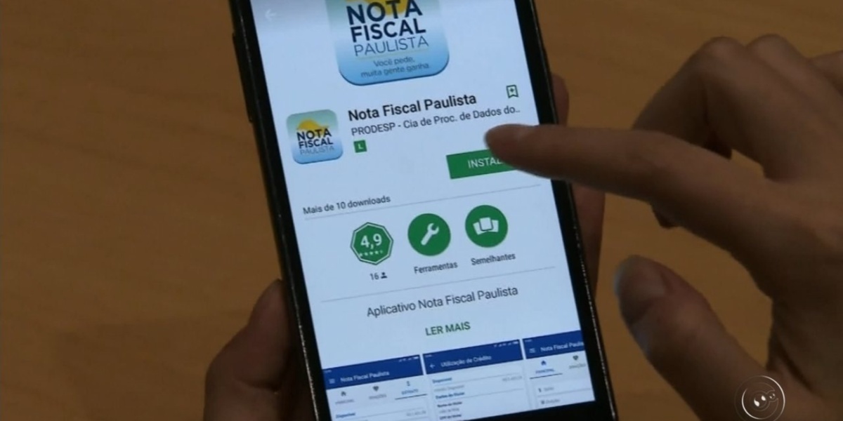 Bilhetes para sorteio da Nota Fiscal Paulista (Imagem Reprodução Internet)