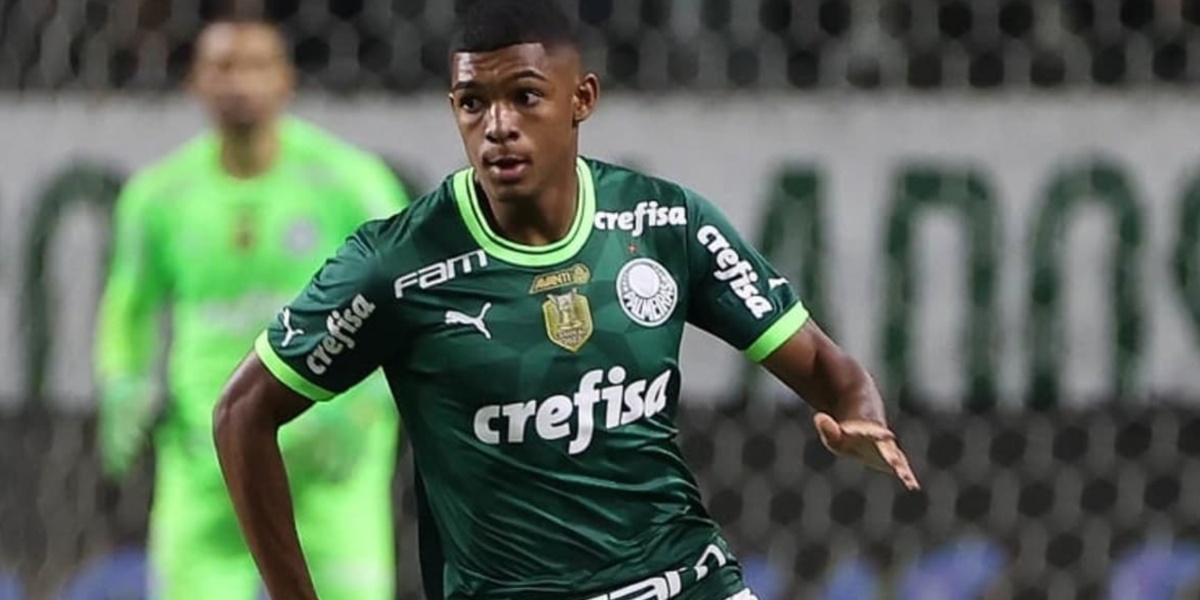 Luis Guilherme, jogador do Palmeiras (Imagem Reprodução Internet)